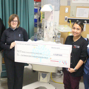NCHCF Melfort Hospital Infant Incubator funding